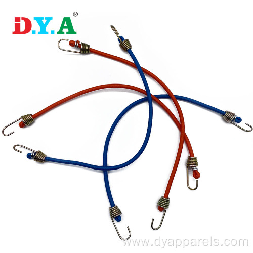 High elasticity 5 mm bungee cord metal clip